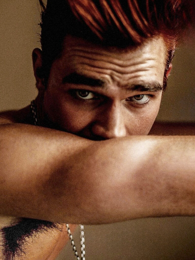 Kj apa Armpit hair - shirtless 1