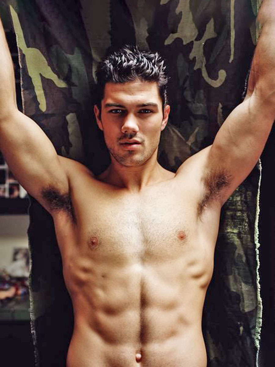 Ryan Paevey shirtless armpits