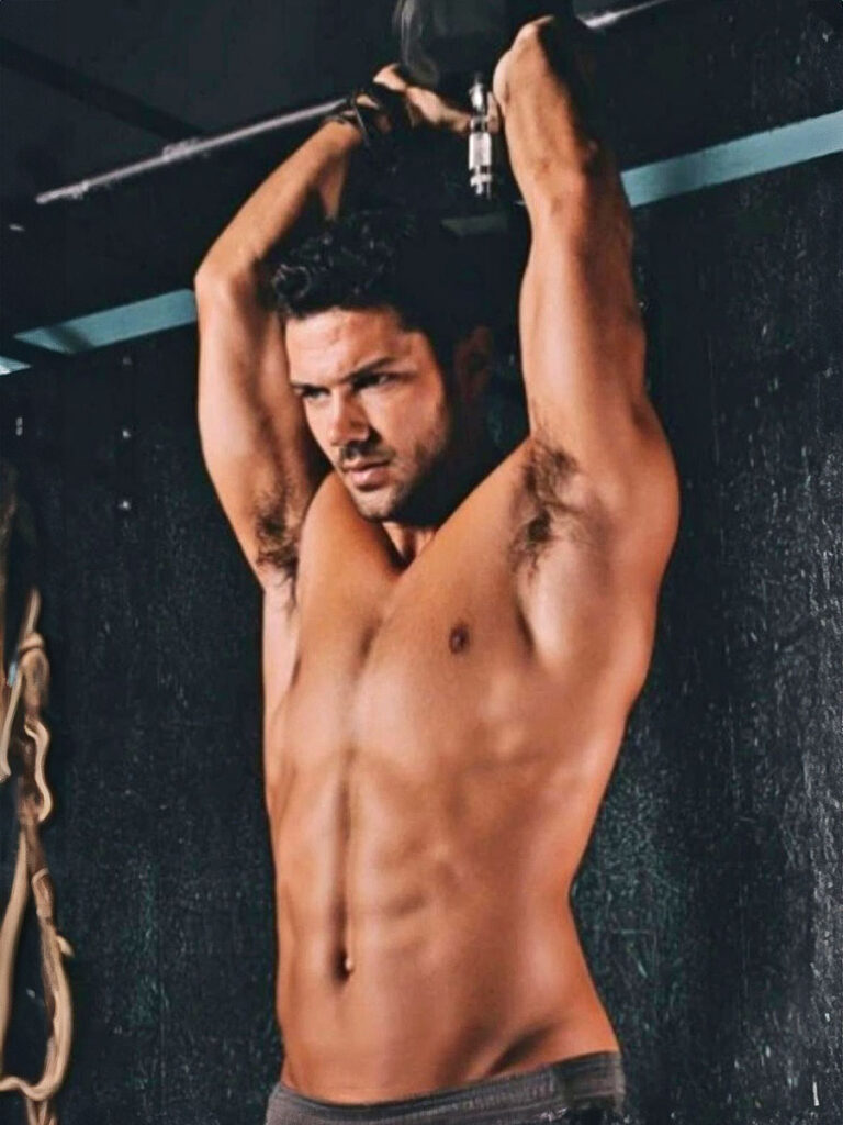 Ryan Paevey shirtless armpits