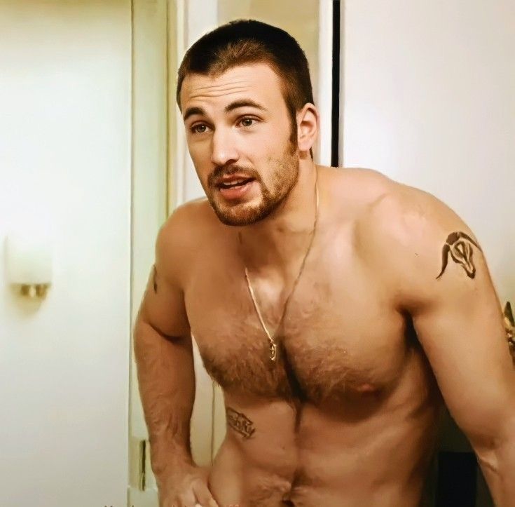 Chris Evans Shirtless