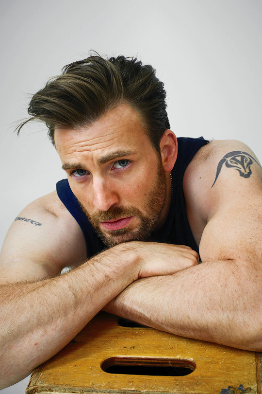 Chris Evans Shirtless