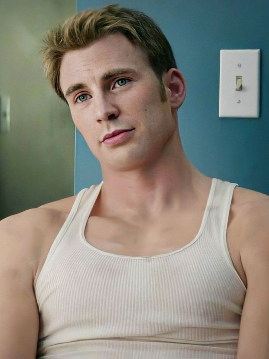 Chris Evans Shirtless