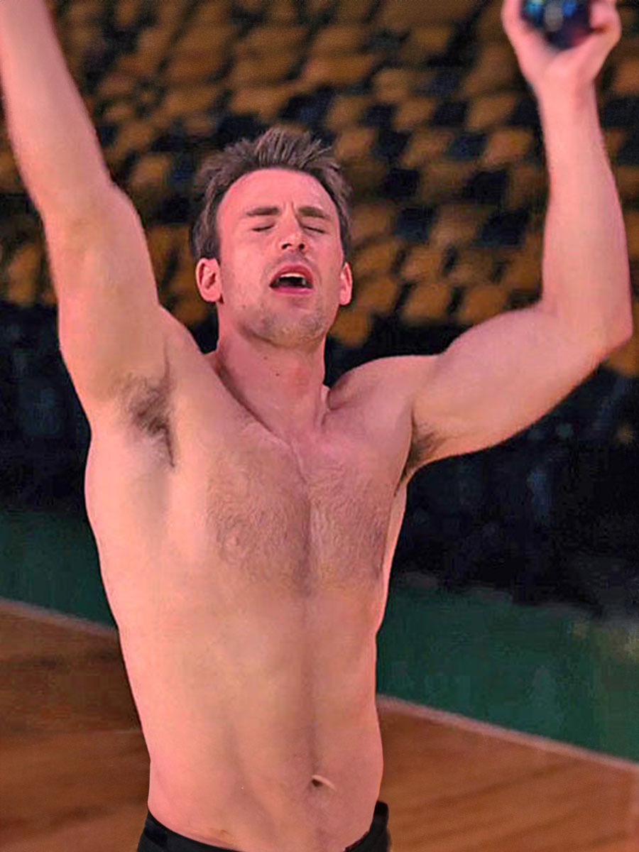 Chris Evans Shirtless