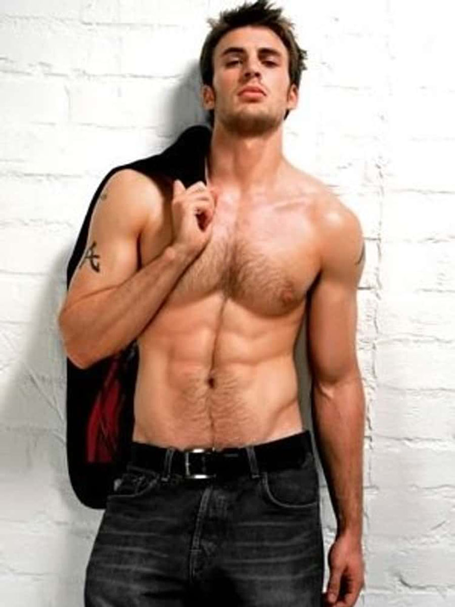 Chris Evans Shirtless