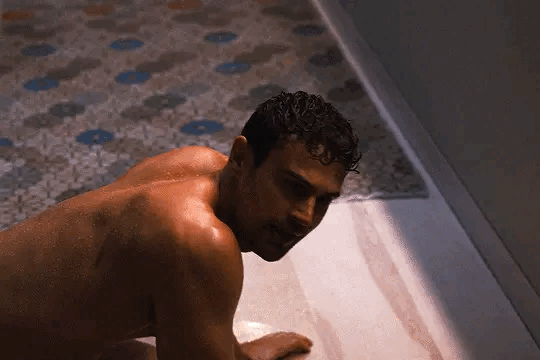 Theo James Shirtless_34