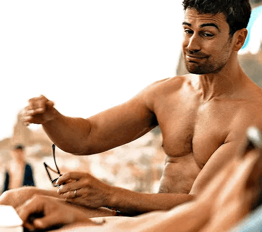 Theo James Shirtless_34