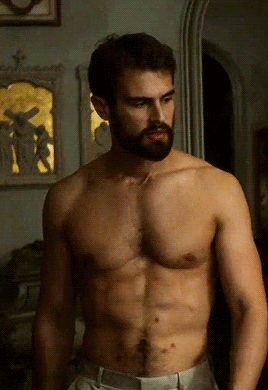 Theo James Shirtless_34