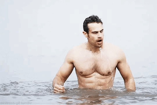 Theo James Shirtless_34